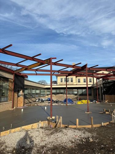 Stamped Concrete Installation for Luna Dynasty Concrete in Chicago, IL