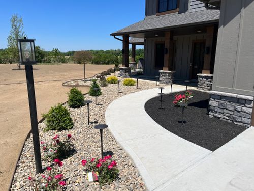 Landscape / Landscape Design for T.N.T Lawn Care, LLC in Wolcottville, IN