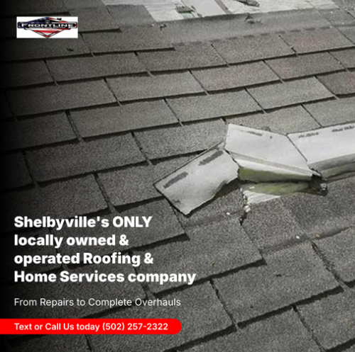 Roofing Repairs for Frontline Roofing & Home Services in Shelbyville, KY