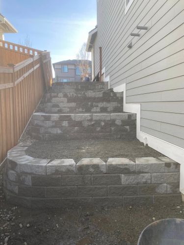 Retaining Wall Construction for Juan Esteban Landscape service LLC  in Bonney Lake, WA