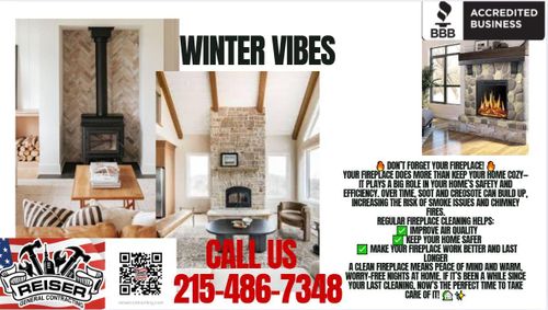 Fireplaces & Chimneys for Reiser General Contracting in Fairless Hills, PA