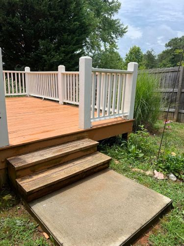 Deck & Patio Cleaning for Blast Exterior Cleaning in  Hendersonville, NC