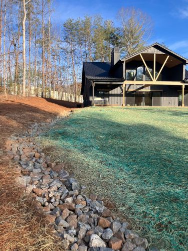 Drainage Installation for Gibson Grade Works in Towns County, GA