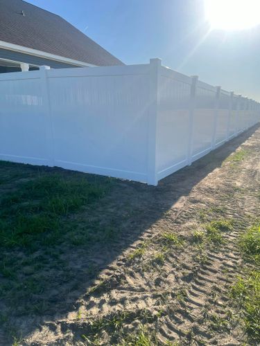 Fence Installation for TG Fencing LLC in Farmville, NC