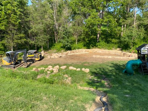 Retaining Walls for TDC Excavating in Dubuque, IA