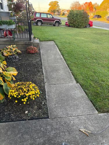 Sidewalk Installation for Curtis Concrete Contracting in Trenton, OH