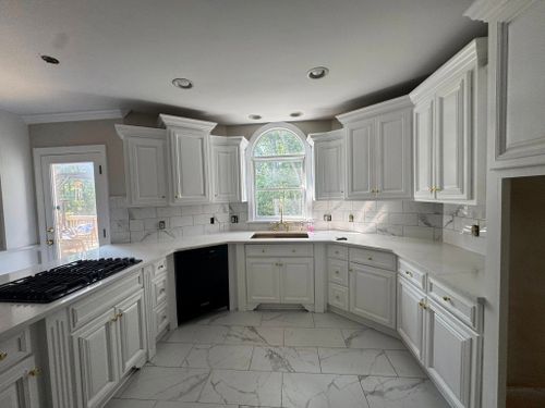 Kitchen and Cabinet Refinishing for JJR Painting in Kannapolis, NC
