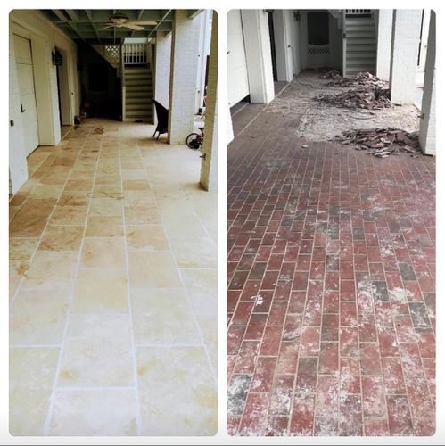 Floors/ tile for Rytren Concrete in Pearland, TX