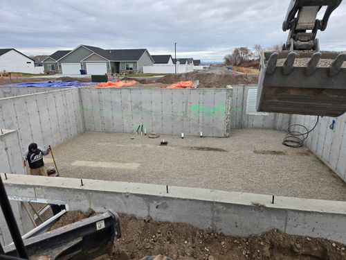 Foundation Construction for GLZ Builders in Ammon, ID