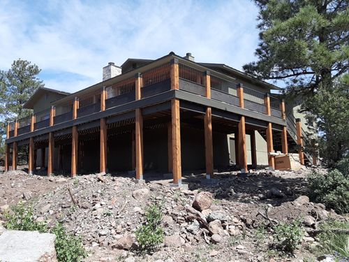 Deck Installations for Shawn Rankin Construction in Ruidoso, NM