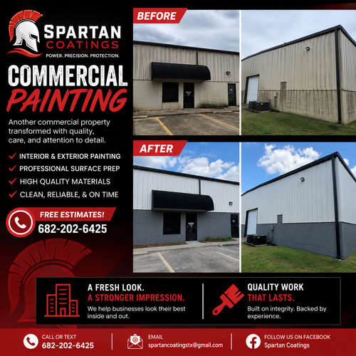 Commercial Painting for Spartan coatings in Godley, TX