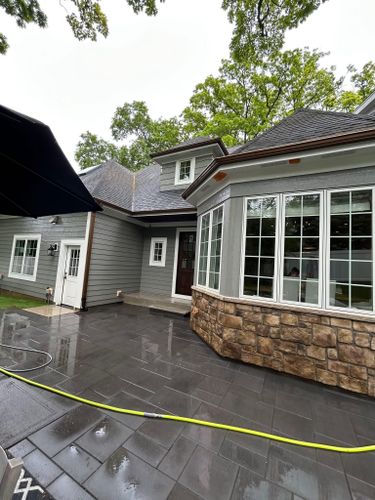 Home Softwash for J&J Power Washing and Gutter Cleaning in Geneva, IL