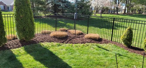 Mulch Installation for VQ Land & Stone in St. Louis, MO