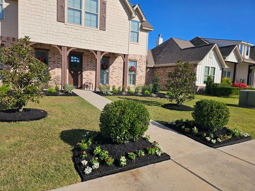 Mulch Installation for Bruno's Professional Lawn's & Landscape in Beaumont, TX