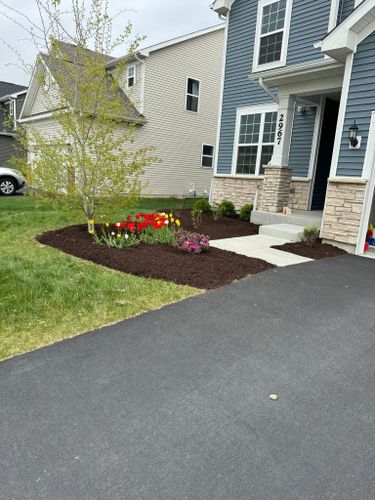 Flower Bed  for R&L Deluxe Landscaping in Hanover Park, IL