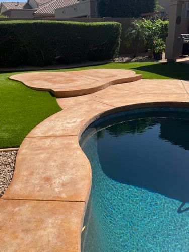 Artificial Turf Install for Desert Oasis Hardscape LLC  in Scottsdale, Arizona