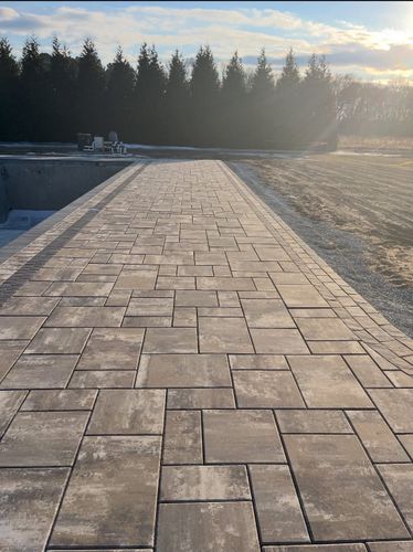 Patio Design & Construction for Broker Post Ground Crew in Sussex County, DE