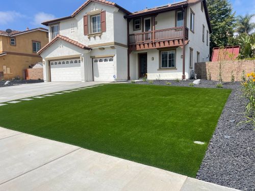 Artificial Turf Installation for Aidan Jade Landscaping in Riverside County, CA