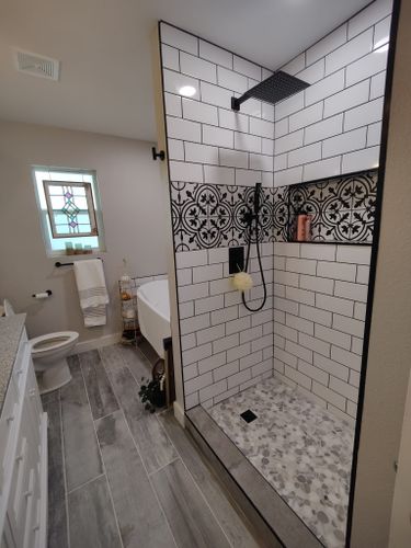 Bathroom Remodels for McCain's Construction and Handyman Services  in Denton, TX