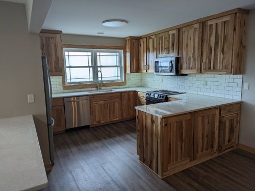 Kitchen Renovation for RBM Construction Inc. in Eau Claire, WI