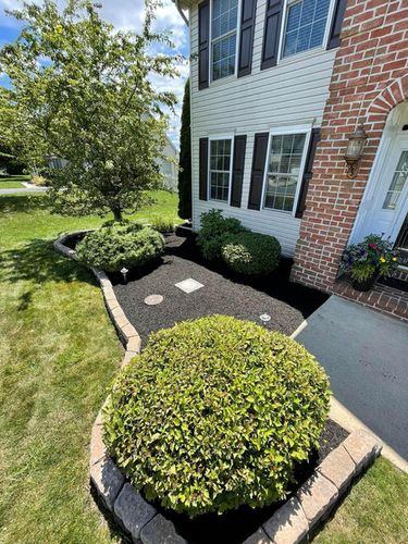 Mulching for J & T Landscaping Services in Mechanicsburg, PA