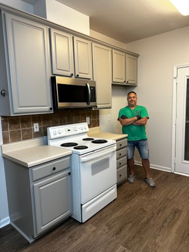 Kitchen and Cabinet Refinishing for Paintway to Heaven in Raleigh, NC