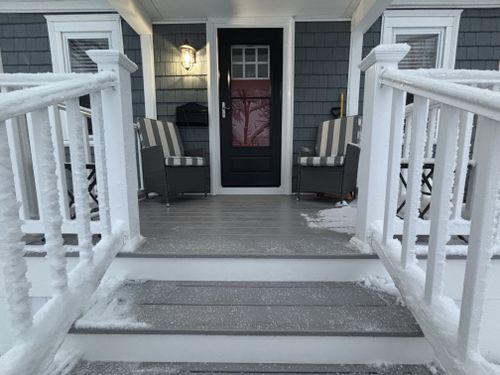 Deck Construction for Tuplin and Sons  in Braintree, MA