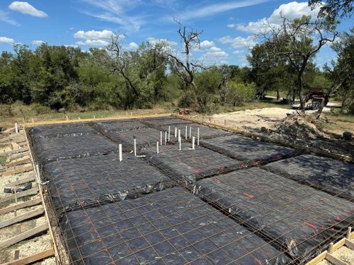 Concrete Slab Construction for Limon Pro Concrete in Manor, TX
