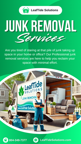 Junk Removal for LeafTide Solutions in Richmond, VA