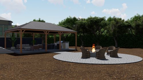 3D Landscape Design for Guzman's Landscaping Services in Austin, TX