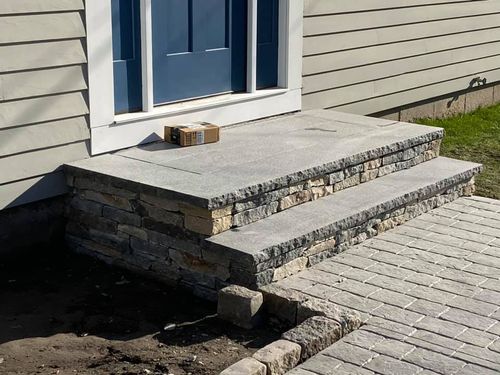 Hardscaping for M.J. Construction & Landscape INC in Bristol, RI