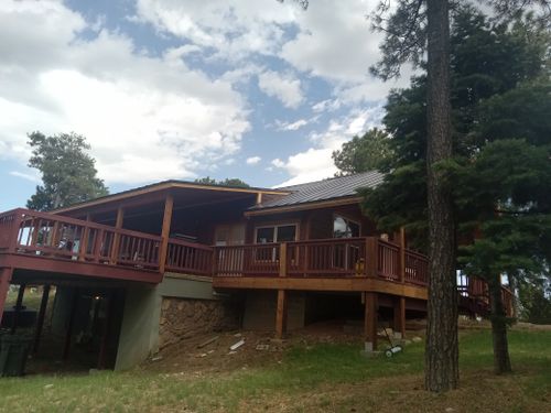 Deck Installations for Shawn Rankin Construction in Ruidoso, NM