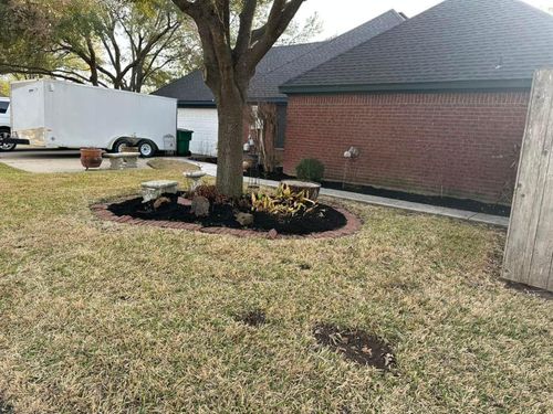 Mowing for Allen Lawn Care in Taylor, Texas