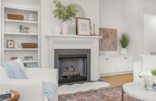 Luxury Real Estate Staging for Hartman Homes and Interiors in Lexington, NC