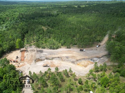 Excavation for Davis Landworx in Clanton,  AL