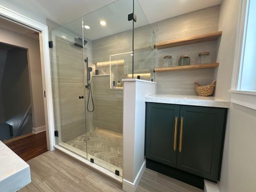 Bathroom Renovation for Top Pros Construction in Haverhill, MA