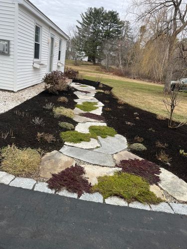 Custom Natural Stonework for Organic Innovations Stonework and Design in Brunswick, ME