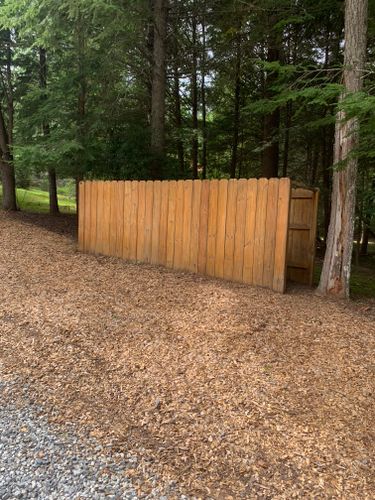Wooden Fencing for Alpine Fence in Dahlonega, GA