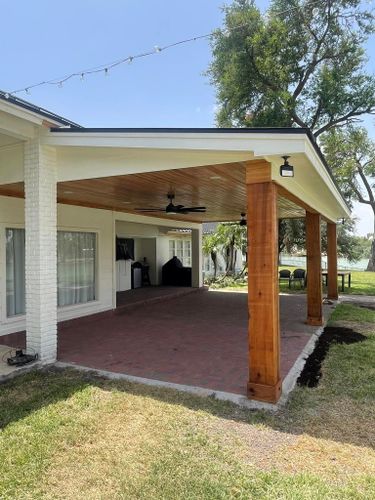 Deck & Patio Installation for CCL Contracting in Weslaco, TX