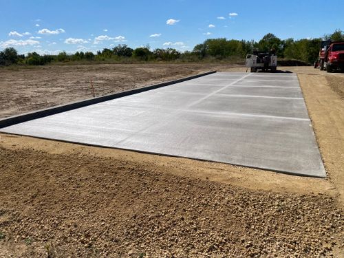 Driveway Install for TDC Excavating in Dubuque, IA