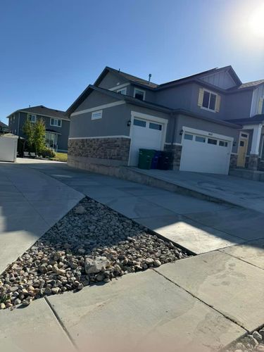 Sidewalk Installation for Pro-Superior Concrete Construction LLC in Salt Lake City, UT