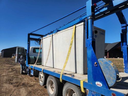 Debris Removal for Precision Excavating and Septic in Madrid, IA