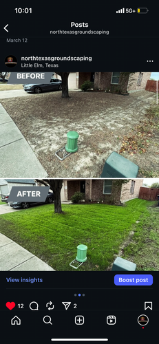 Over-seeding for North Texas Groundscaping in Frisco, TX