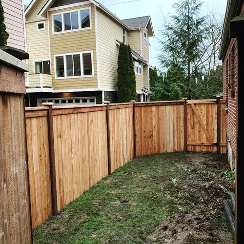 Fencing for SAW Enterprises  in Arlington, WA