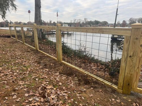 Specialty/Custom Fences for 4 In The Fire Fencing LLC in Darlington, SC