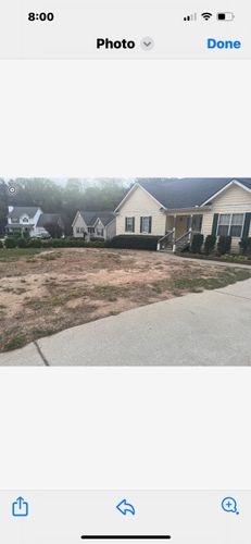 Sod installation for Adams Landscape Management Group LLC. in Loganville, GA