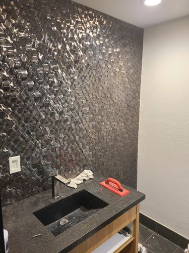 Mosaic Tiling for Cox Tile and Stone in Clinton, UT