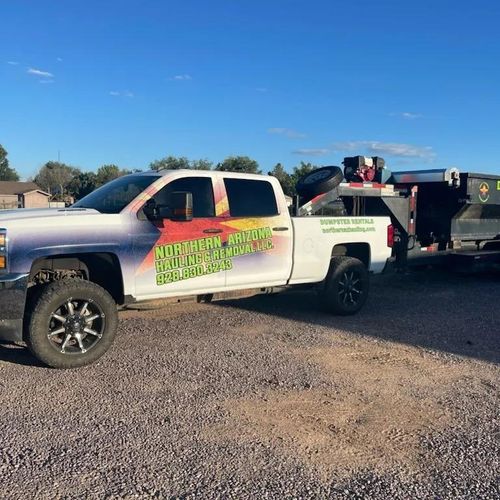 Dumpster Rentals for Northern Arizona Hauling and Removal LLC in Prescott, AZ
