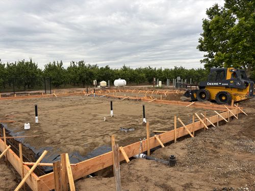 Framing for Albano's Construction Solutions in Gustine, CA