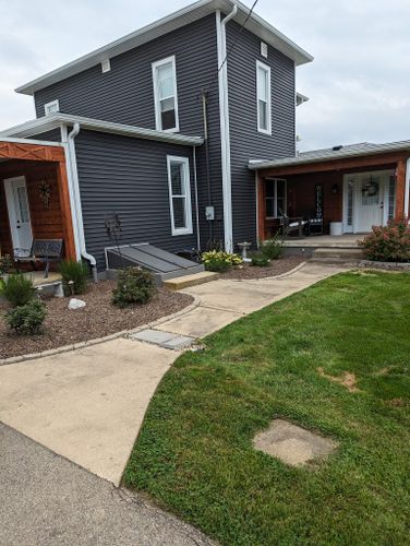 Driveway Construction for W.A. Concrete & Home Projects in Richmond, IN